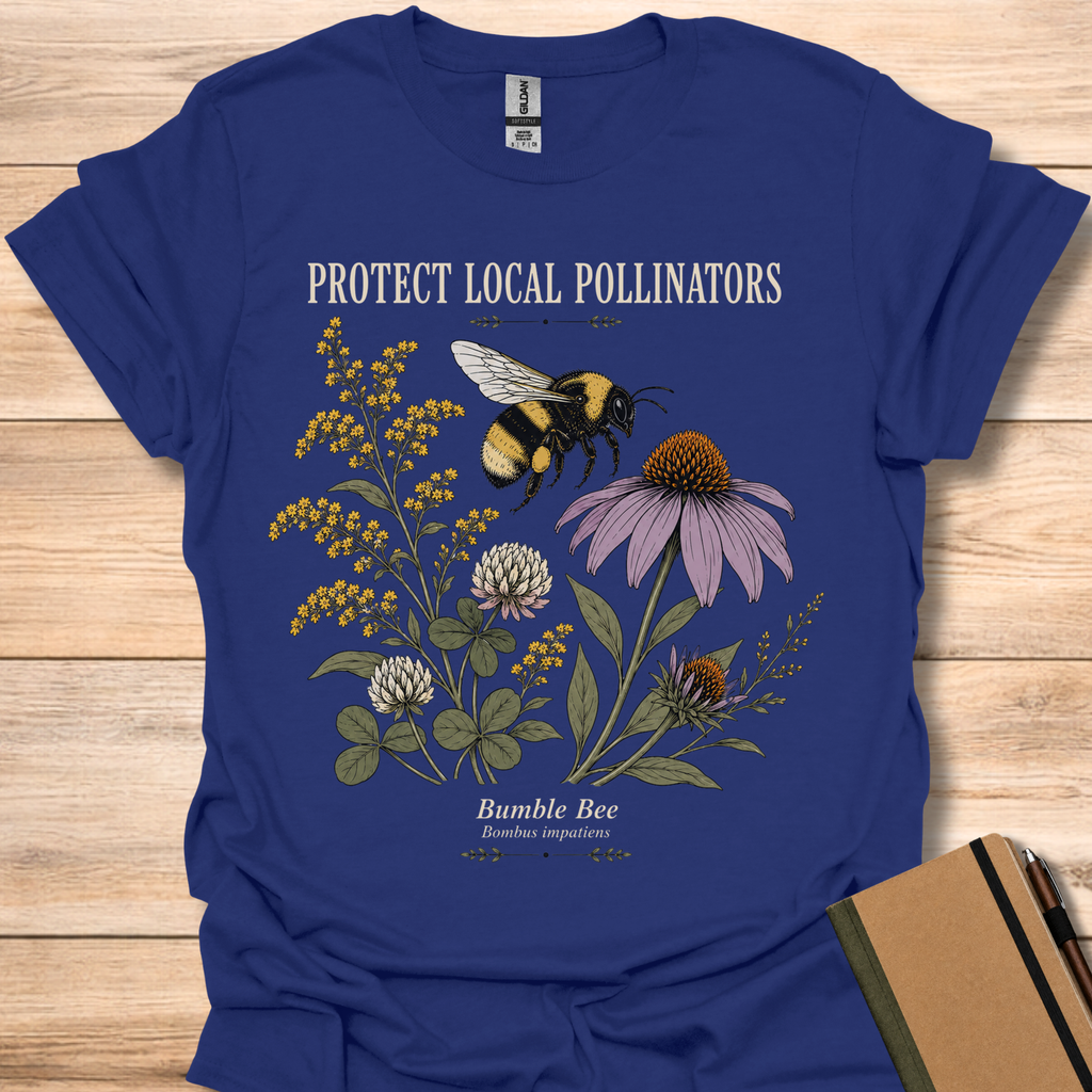 Protect Local Pollinators - Navy