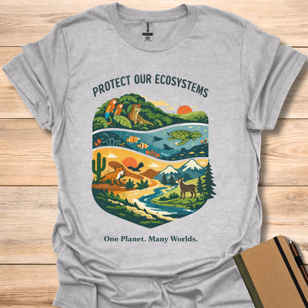 Protect Our Ecosystems - Sport Grey