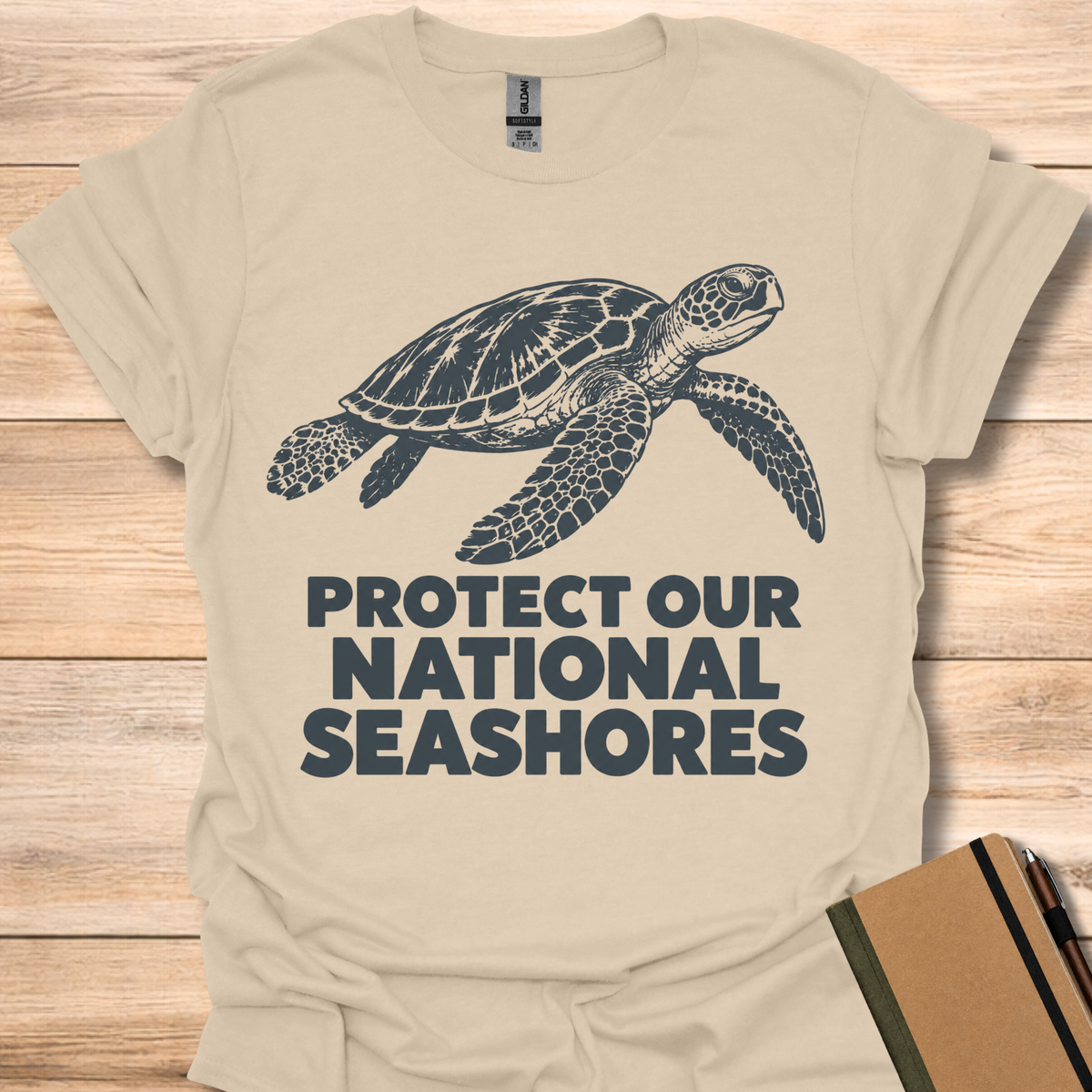 Protect Our National Seashores Sea Turtle - Sand