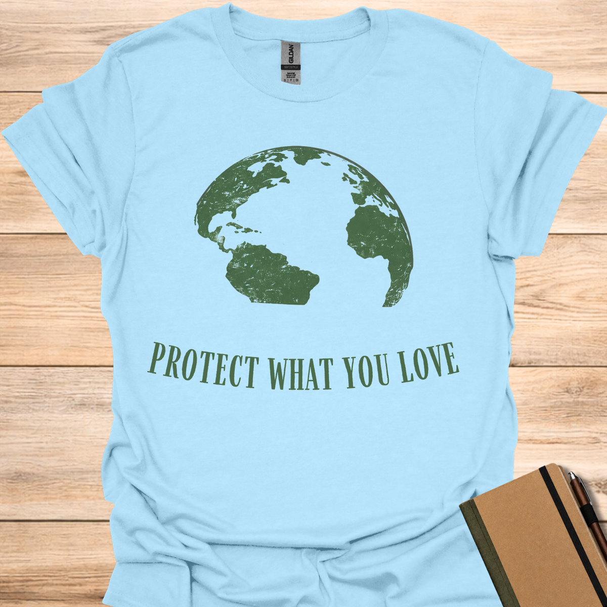 Protect What You Love - Light Blue