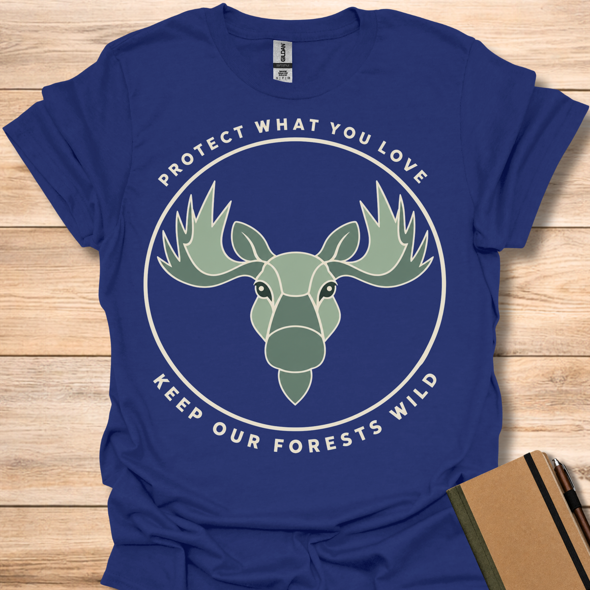 Protect What You Love Keep Our Forests Wild - Navy