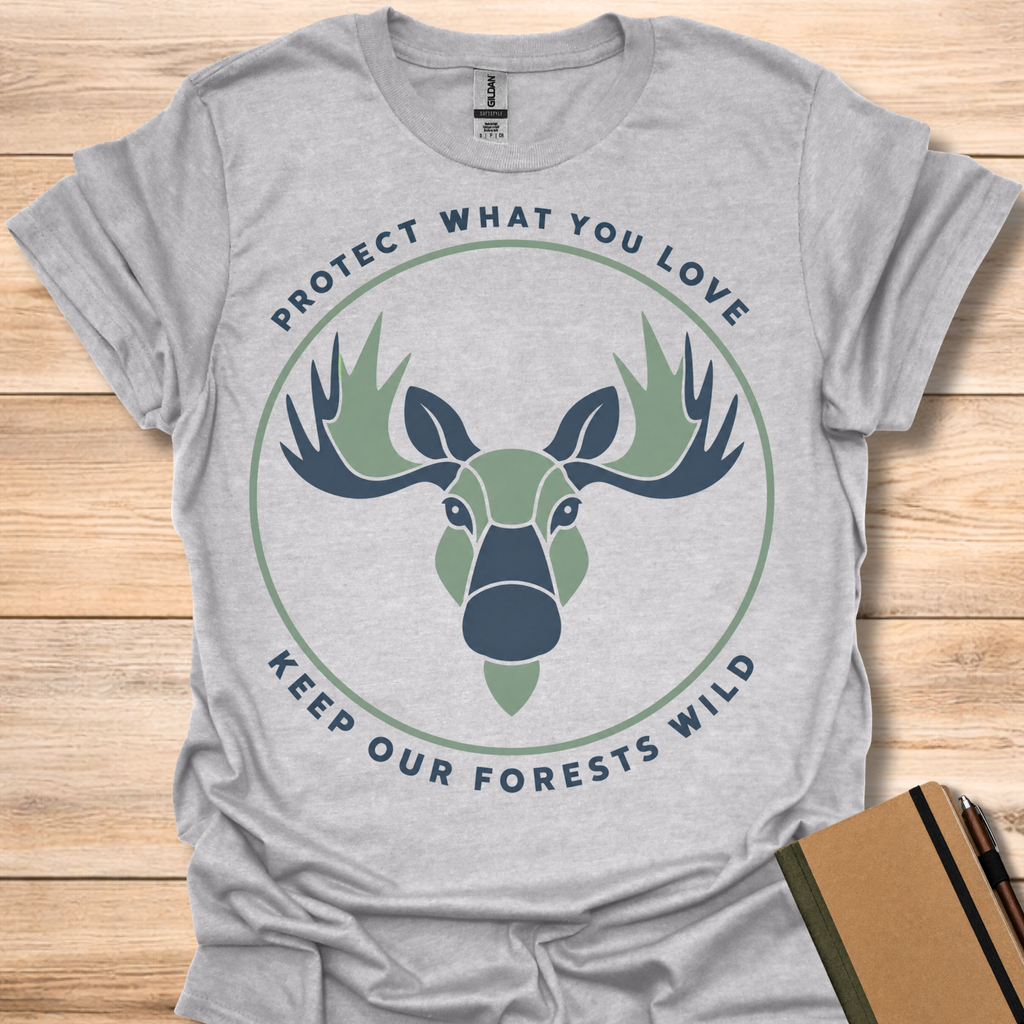 Protect What You Love Keep Our Forests Wild - Sport Grey