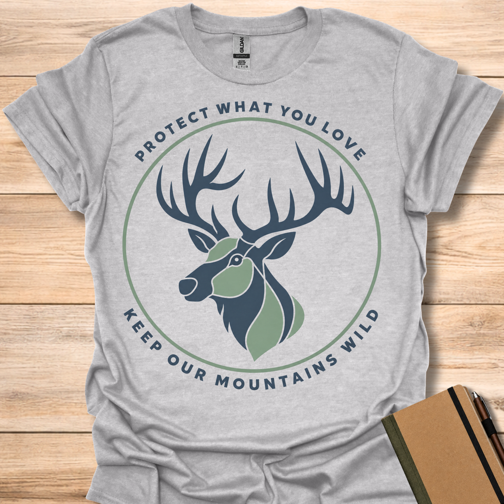 Protect What You Love Keep Our Mountains Wild - Sport Grey