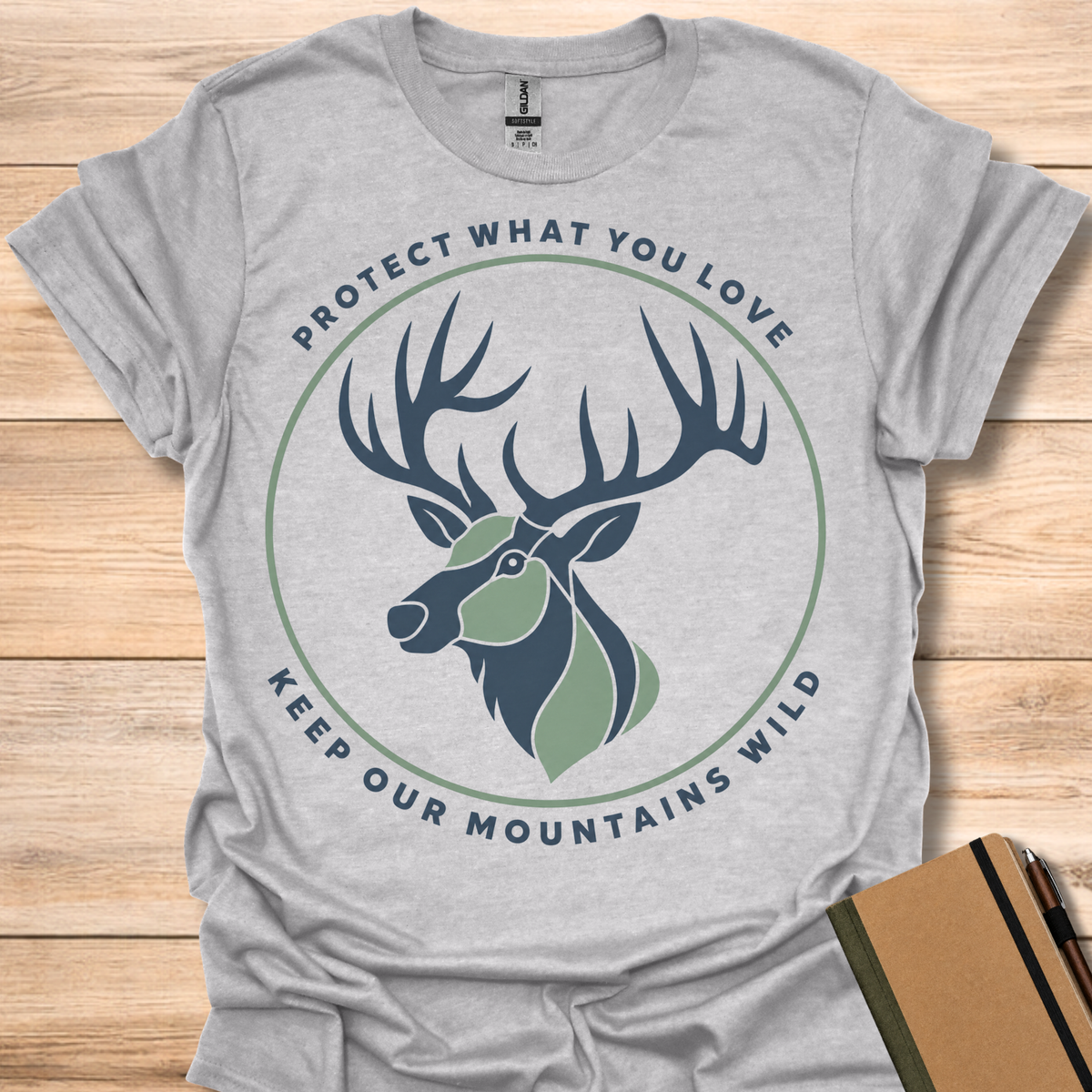 Protect What You Love Keep Our Mountains Wild - Sport Grey