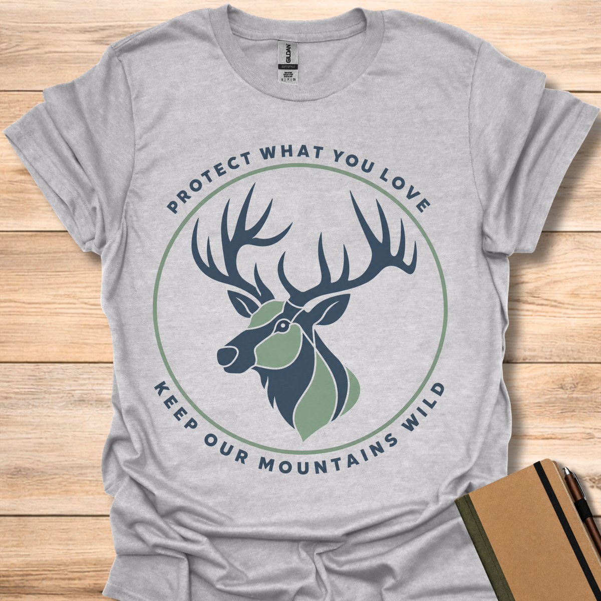 Protect What You Love Keep Our Mountains Wild - Sport Grey