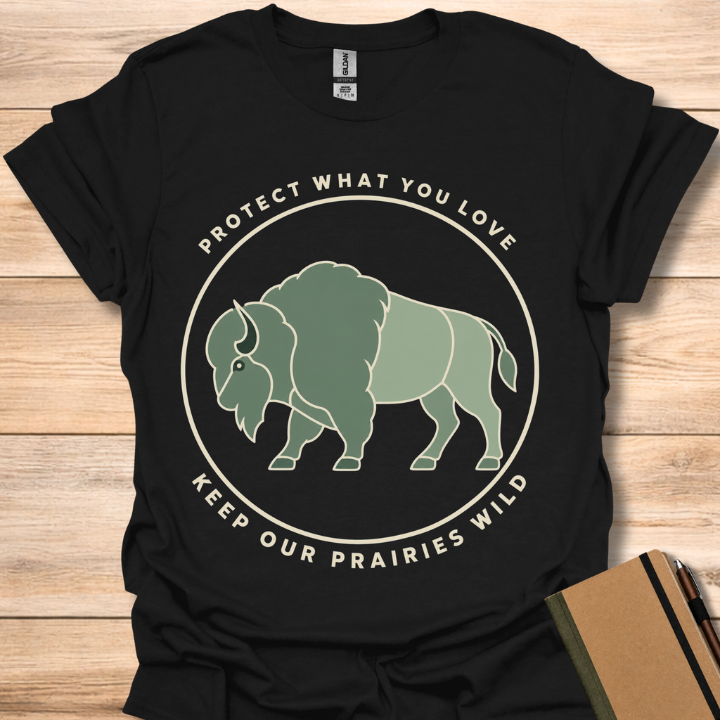 Protect What You Love Keep Our Prairies Wild - Black