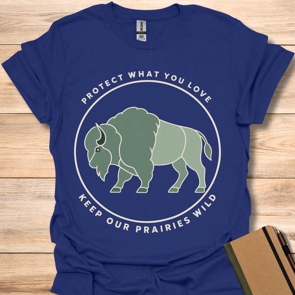 Protect What You Love Keep Our Prairies Wild - Navy