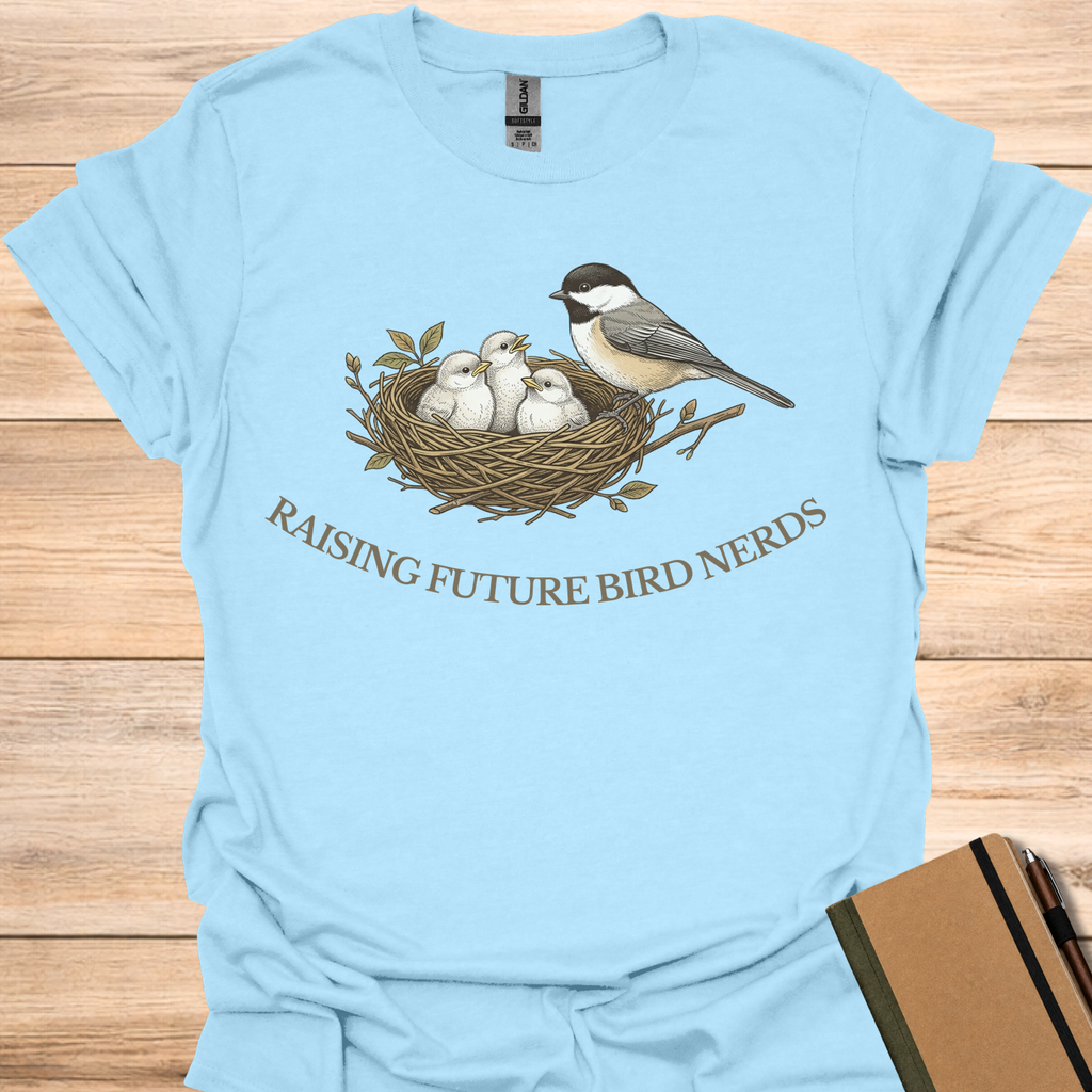 Raising Future Bird Nerds - Light Blue