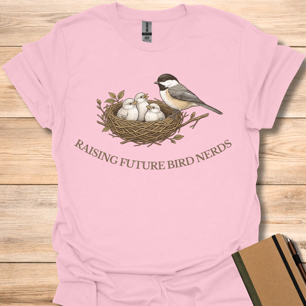 Raising Future Bird Nerds - Light Pink