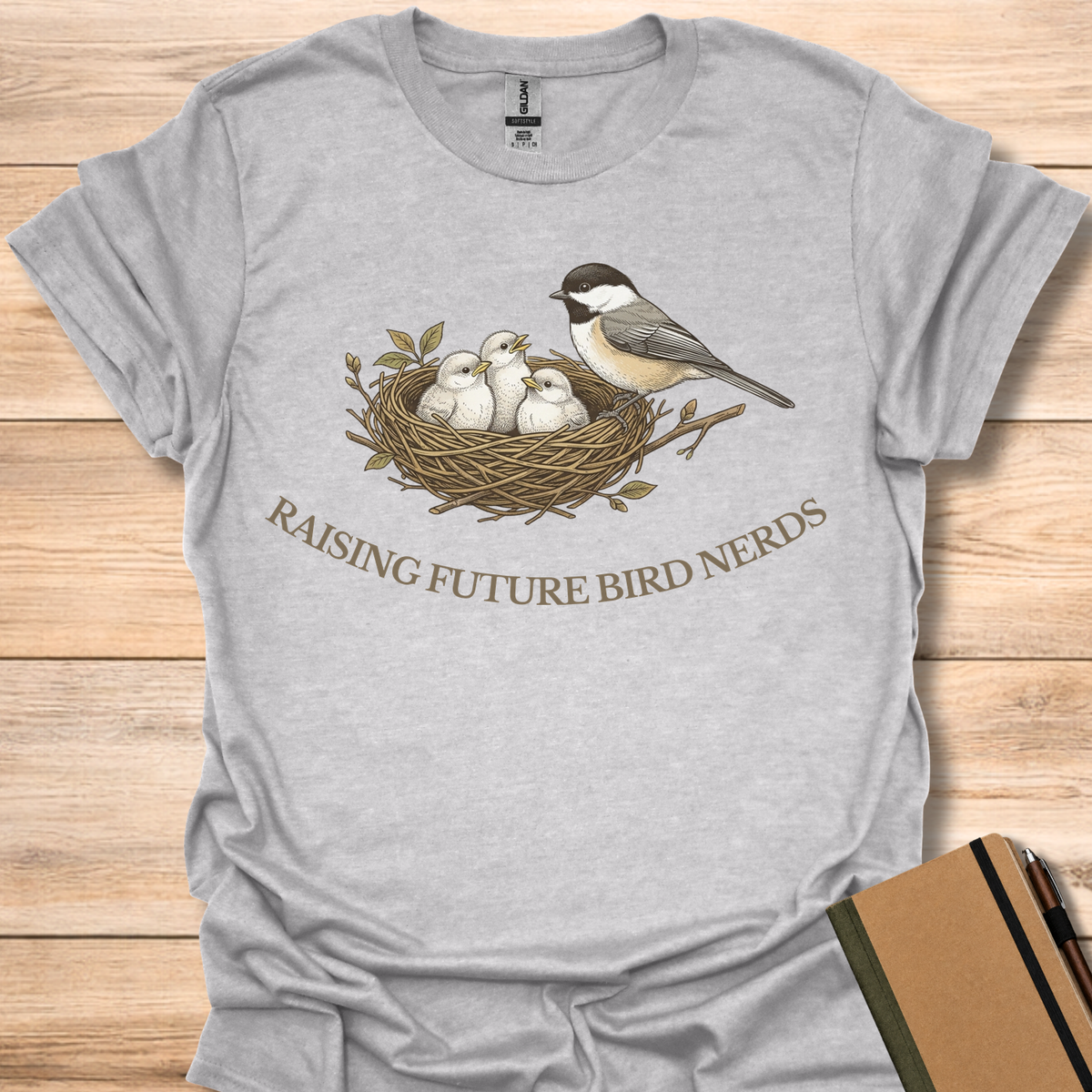 Raising Future Bird Nerds - Sport Grey