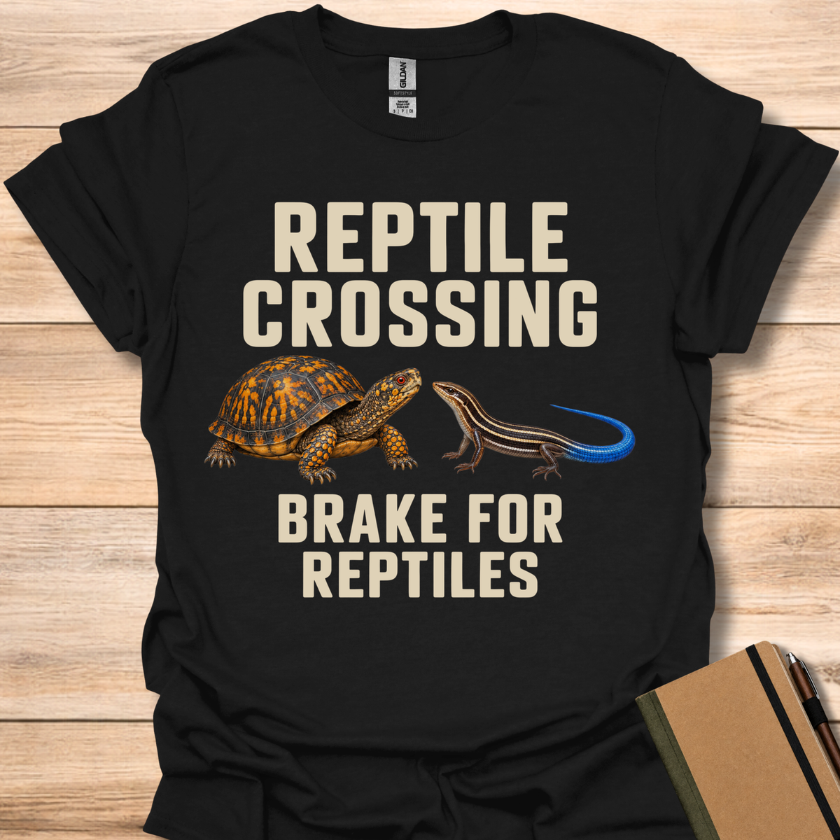 Reptile Crossing - Black