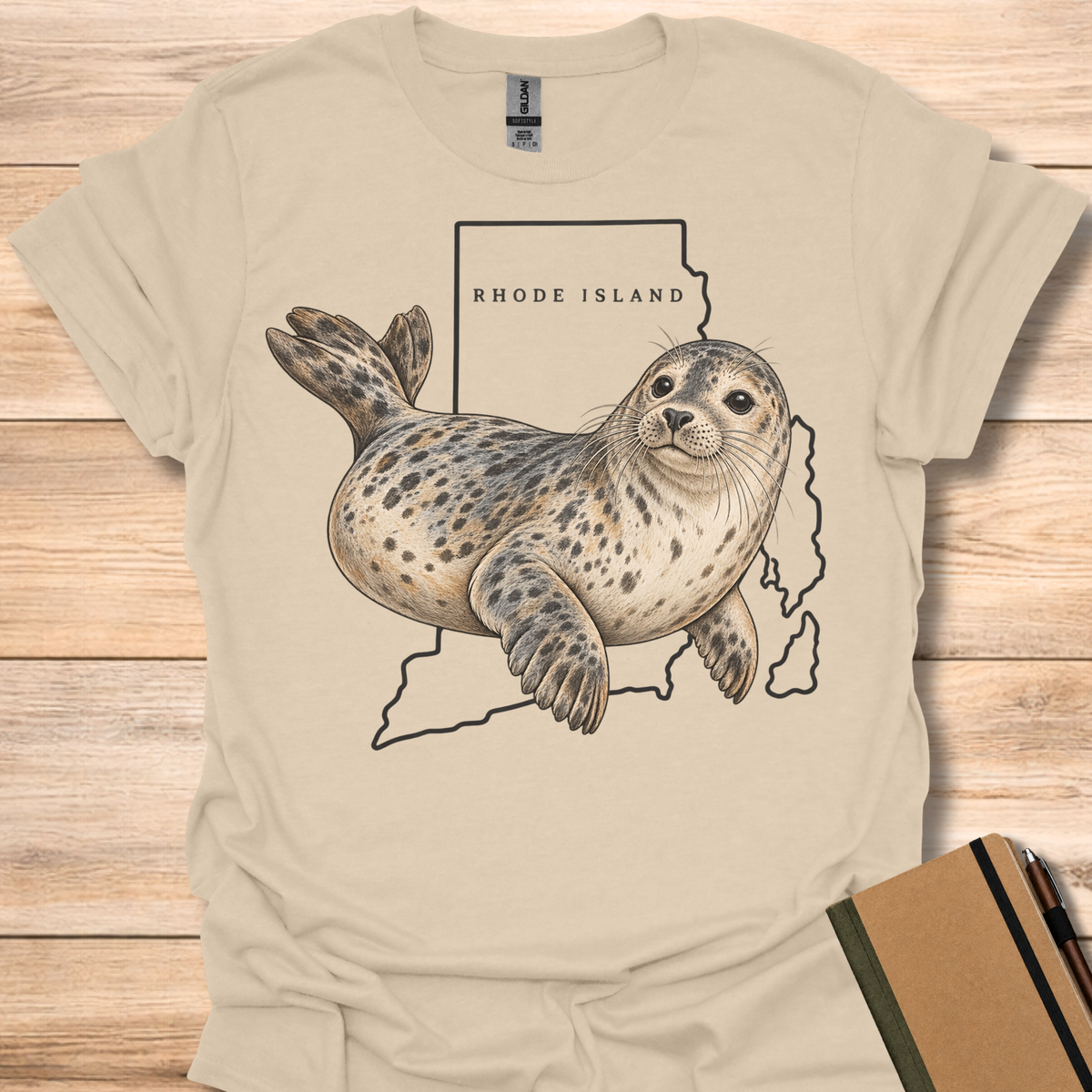 Rhode Island Harbor Seal - Sand