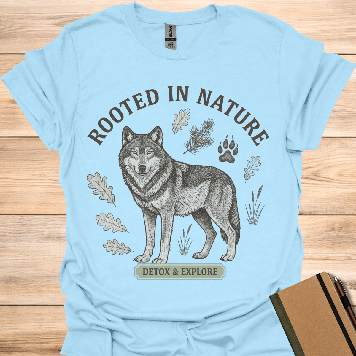 Rooted in Nature - Light Blue