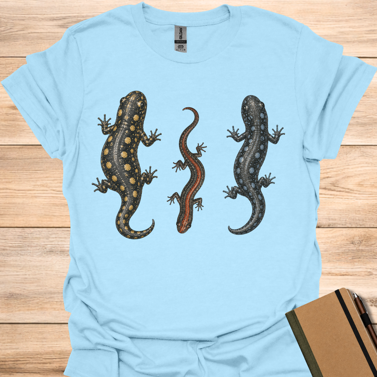 Salamander Trio - Light Blue