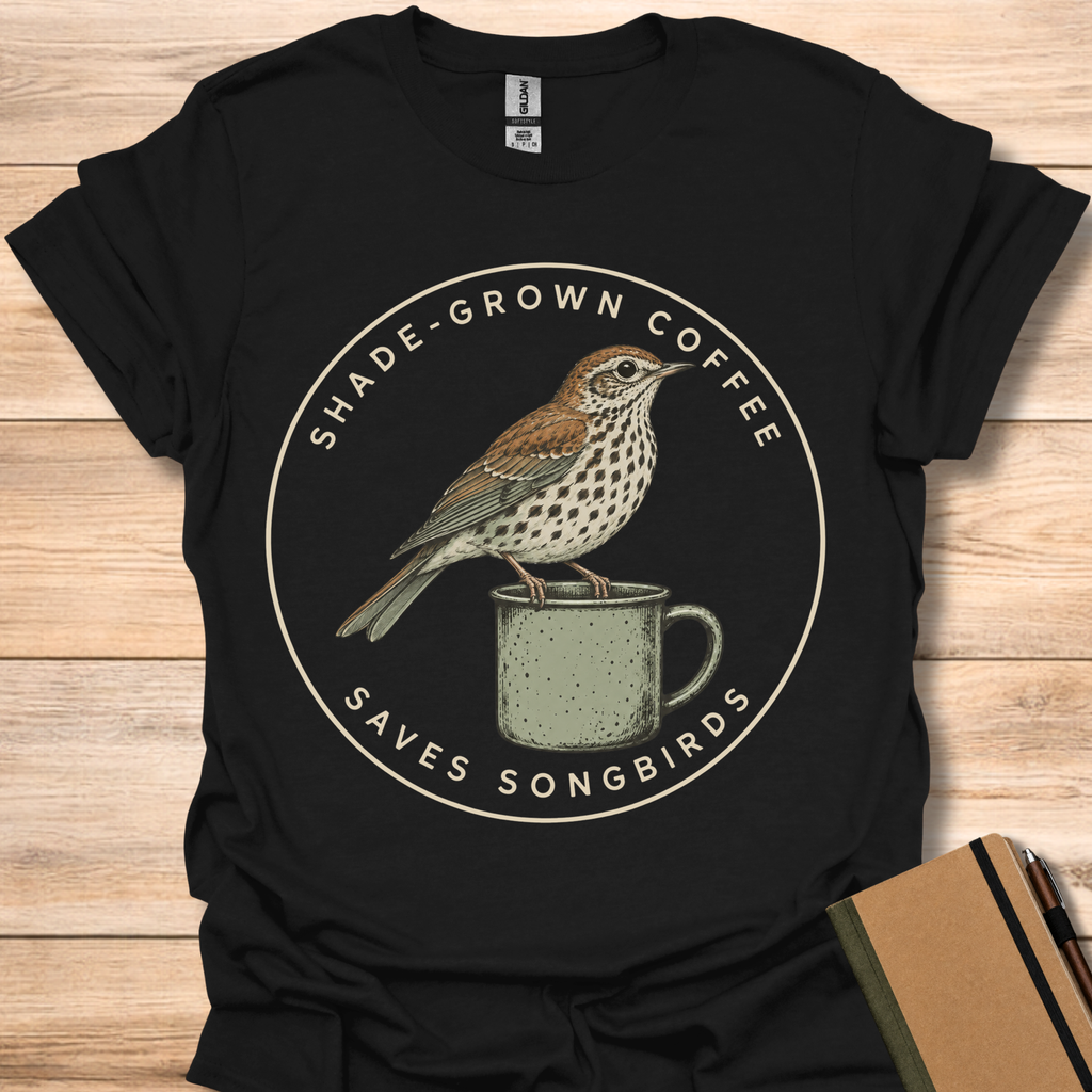 Shade-Grown Saves Songbirds - Black