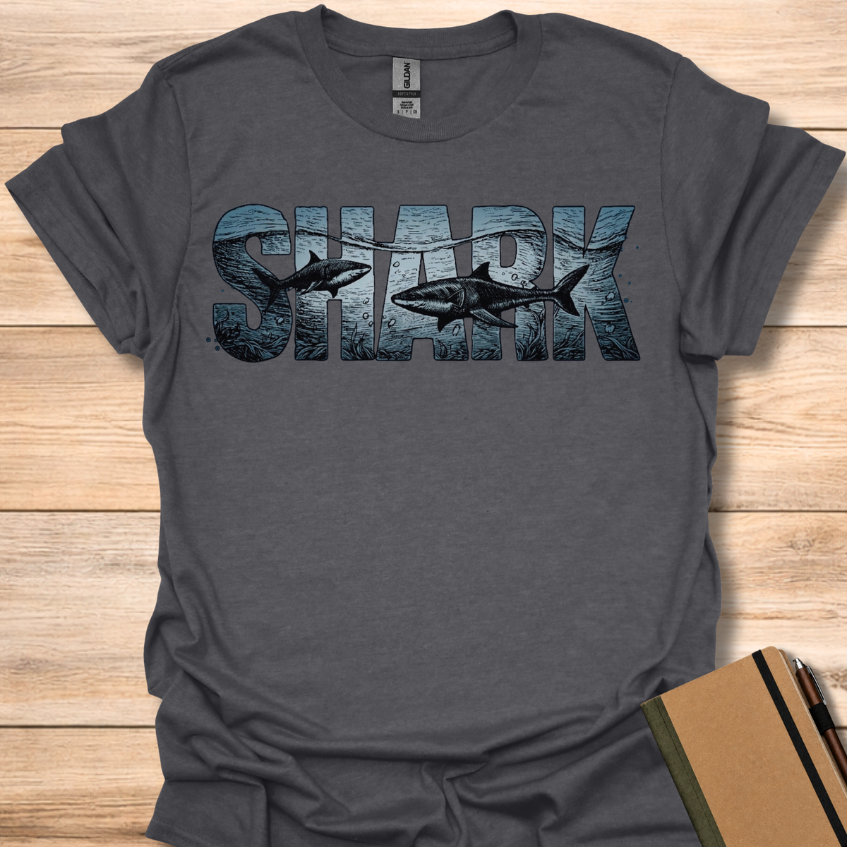 Shark - Dark Heather Grey