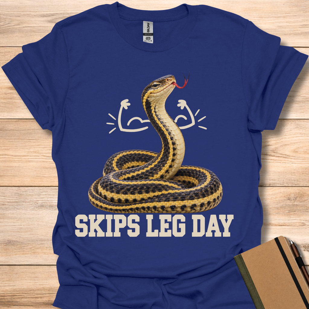 Skips Leg Day Garter Snake - Navy
