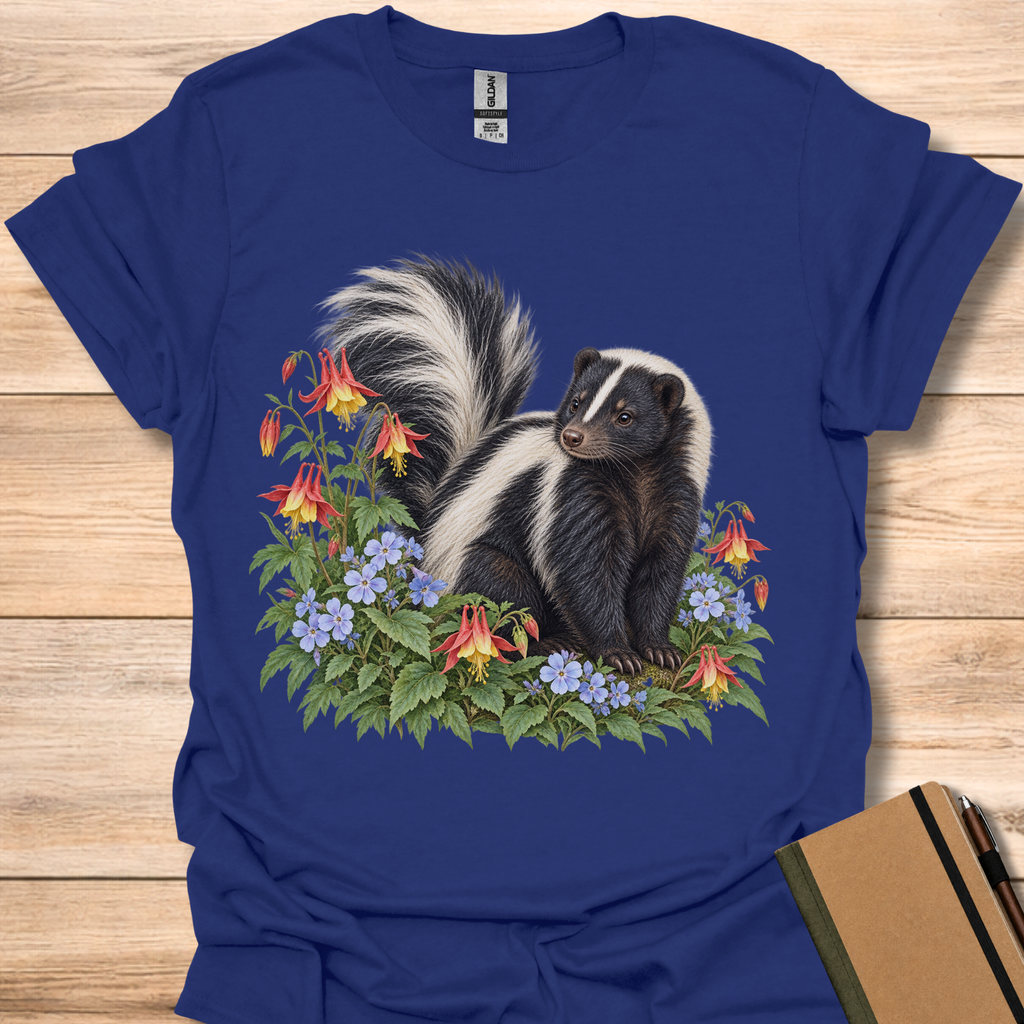 Skunk In Columbine - Navy