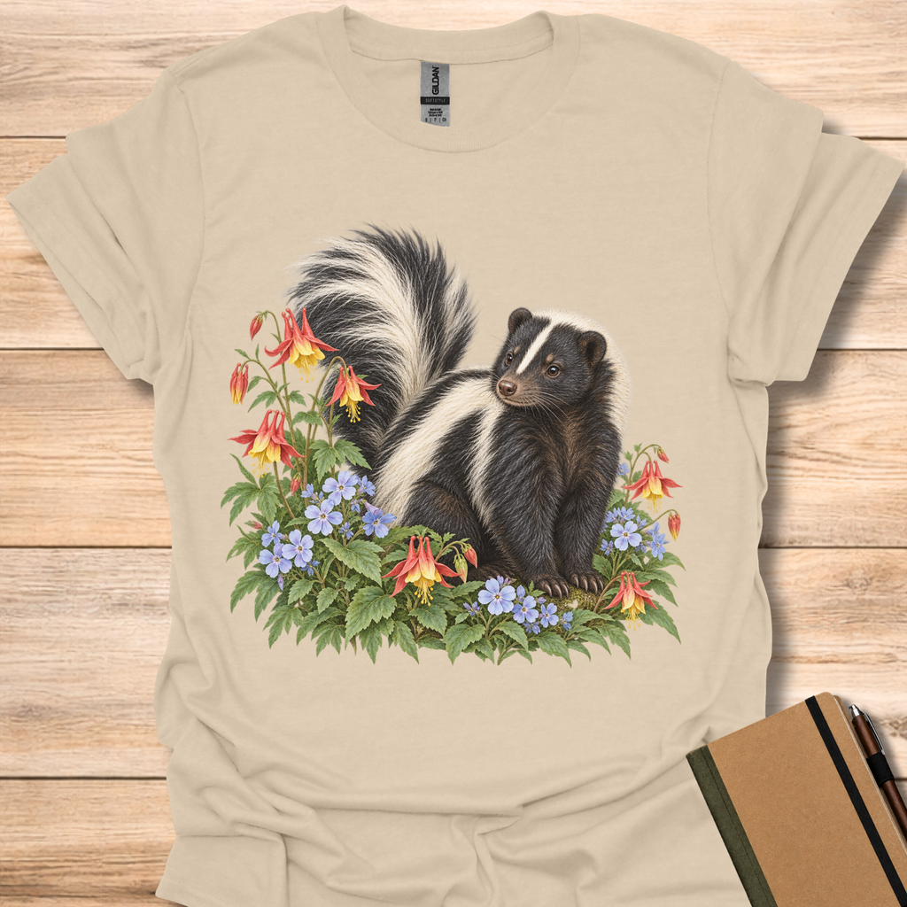 Skunk In Columbine - Sand