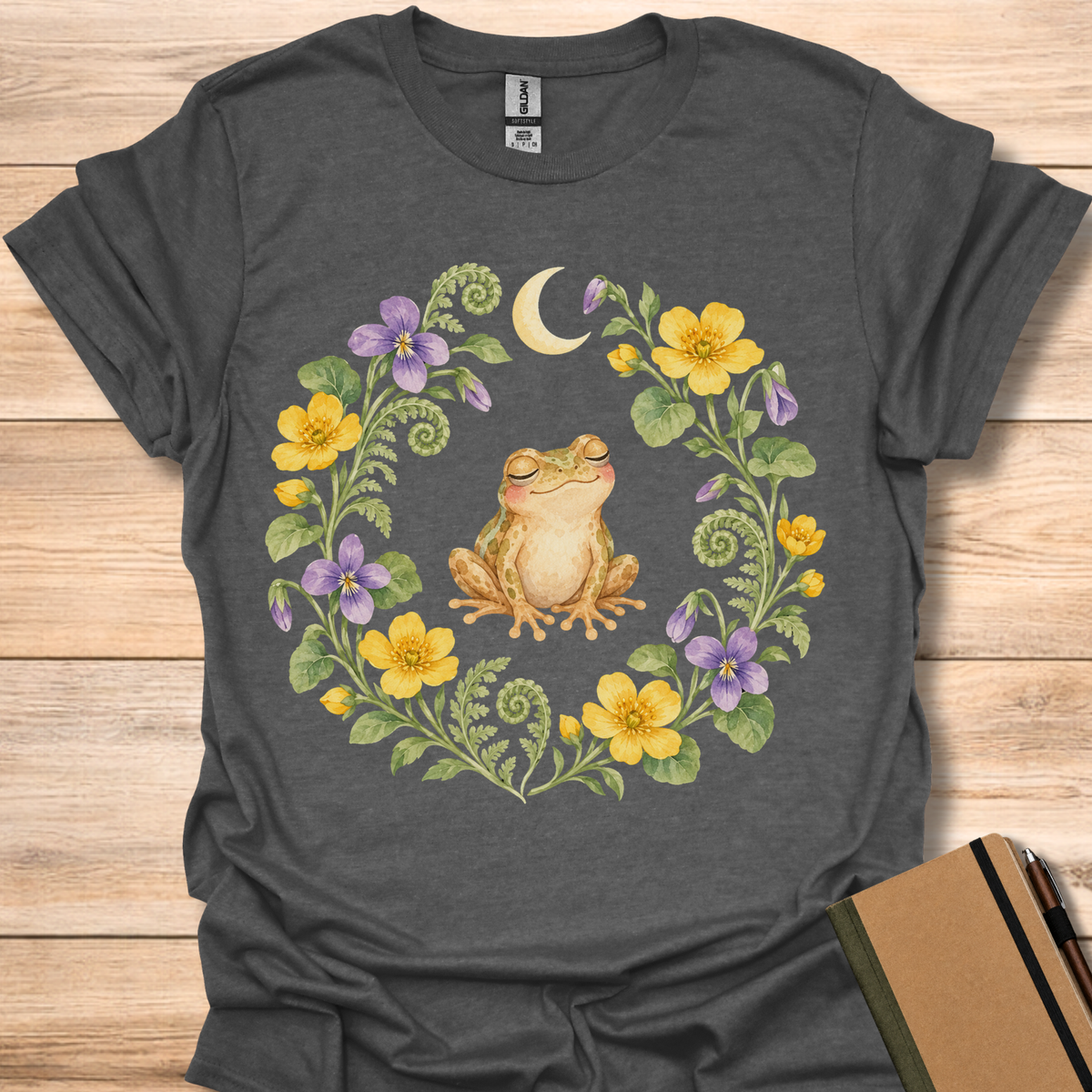 Sleepy Spring Peeper - Dark Heather