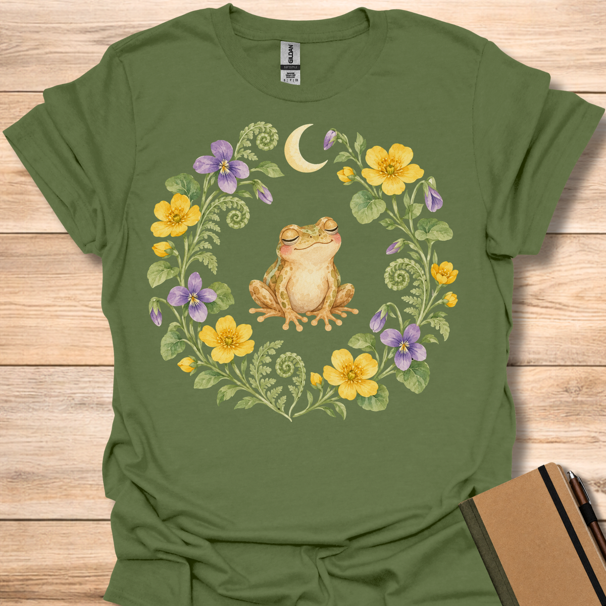 Sleepy Spring Peeper - Military Green