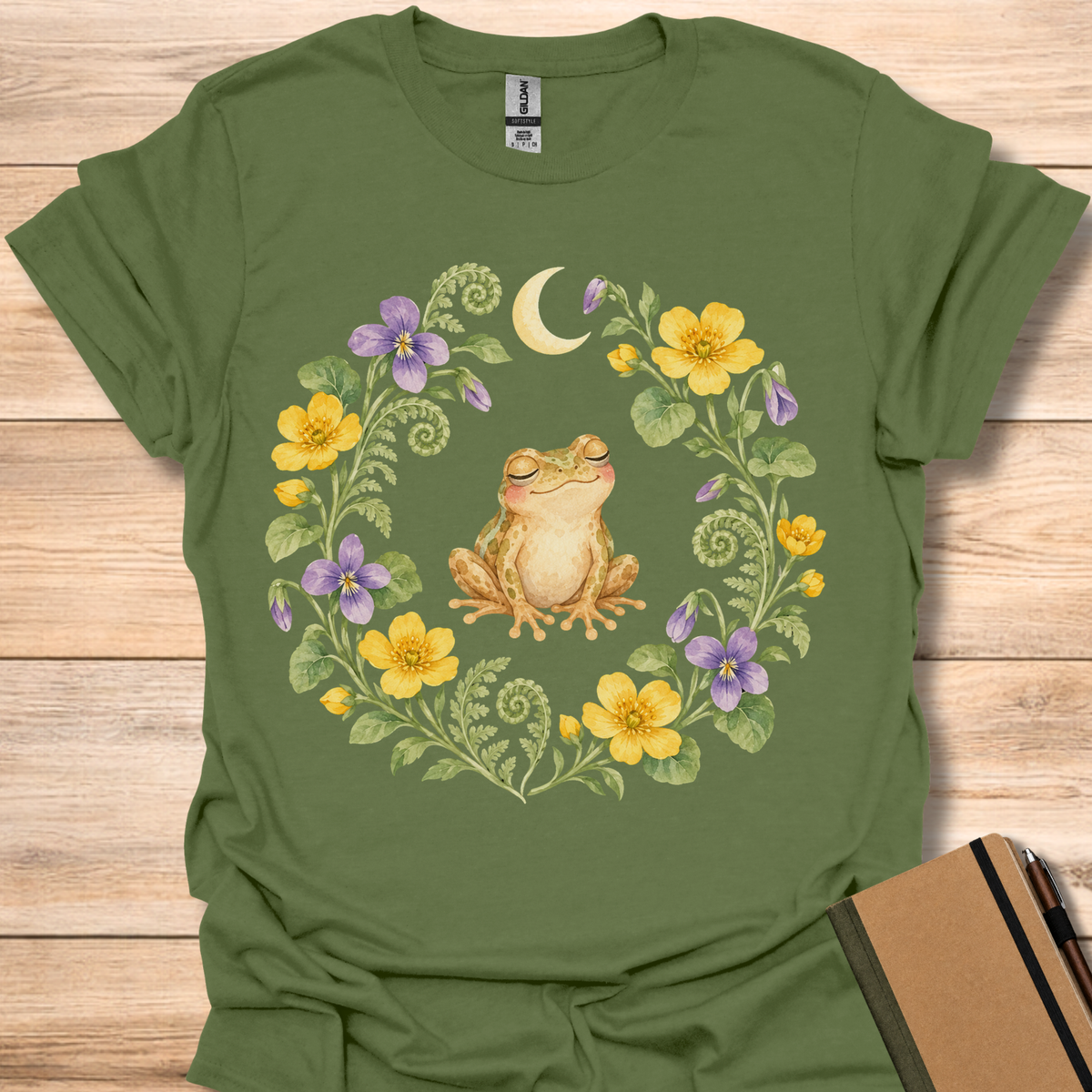 Sleepy Spring Peeper - Military Green
