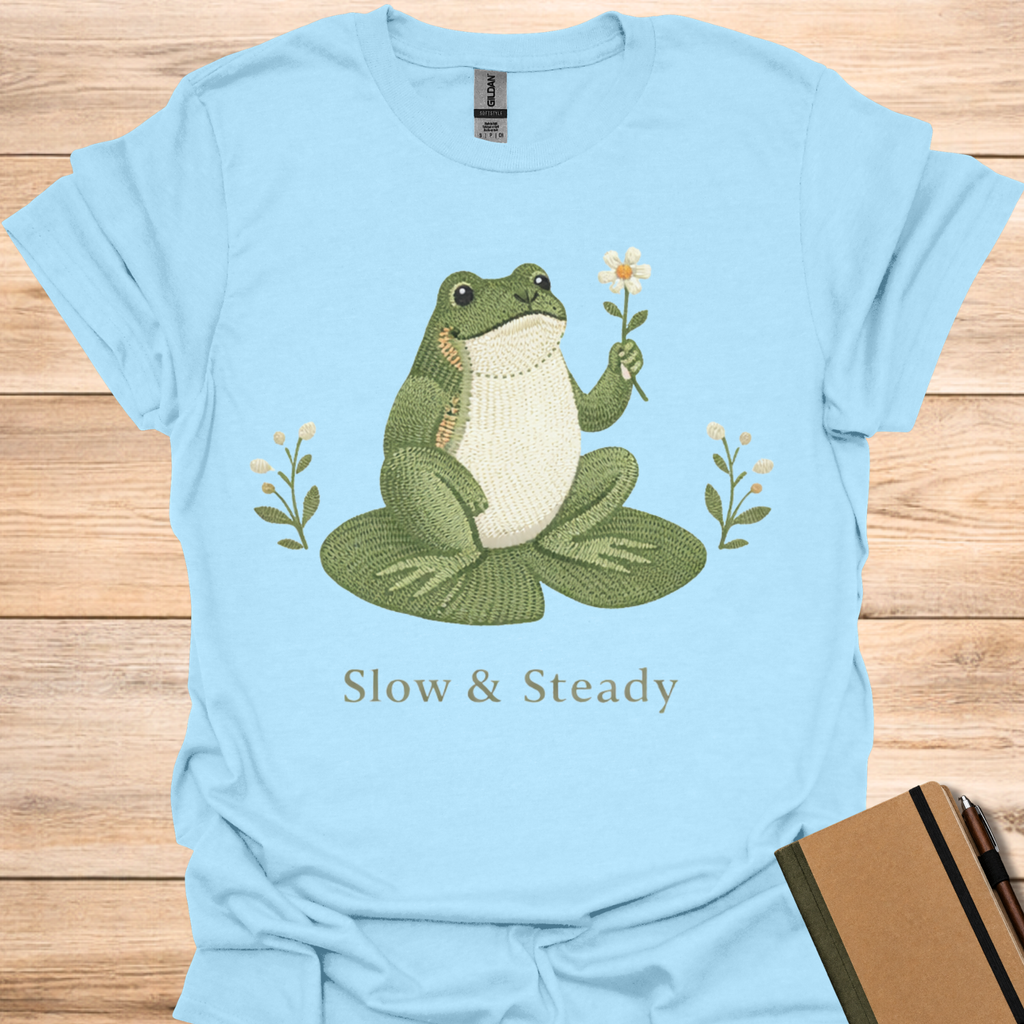 Slow and Steady - Light Blue