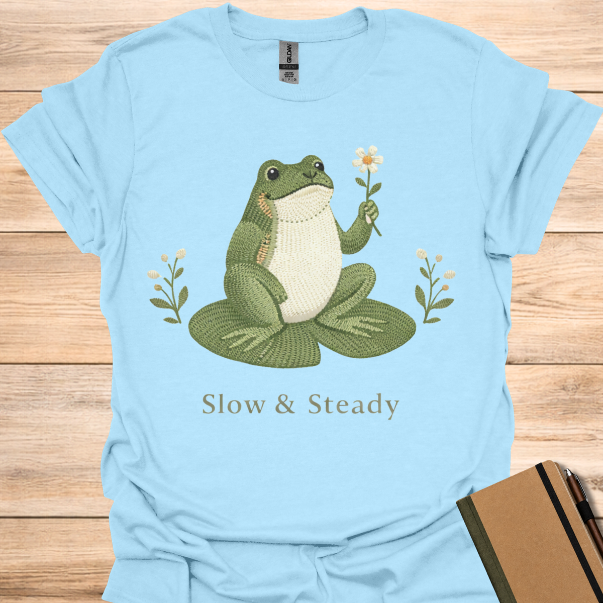 Slow and Steady - Light Blue