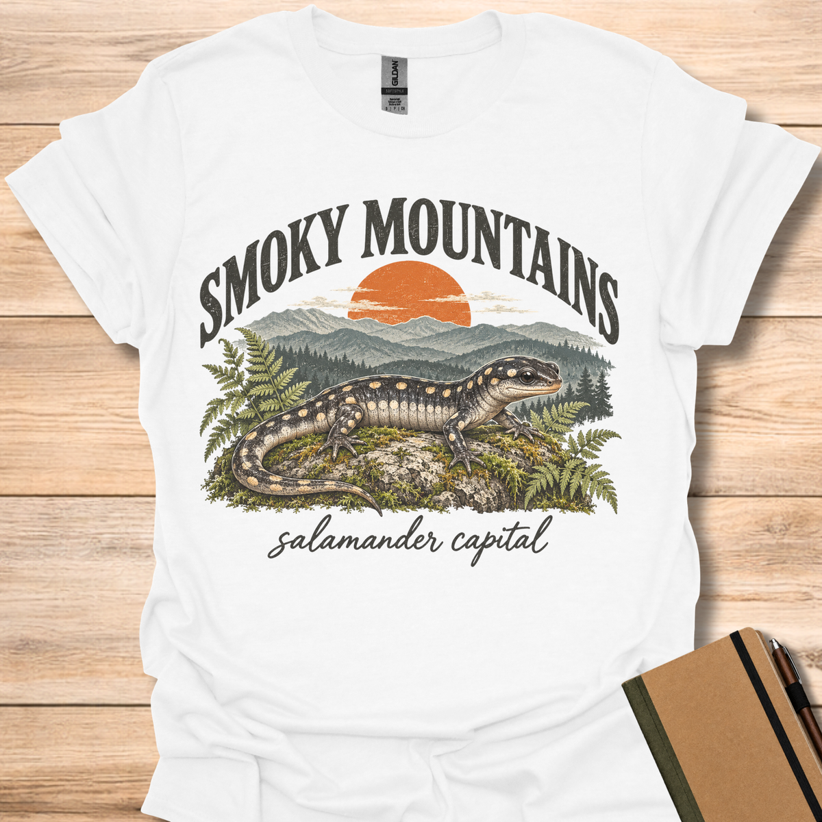 Smoky Mountains Salamander Capital - White