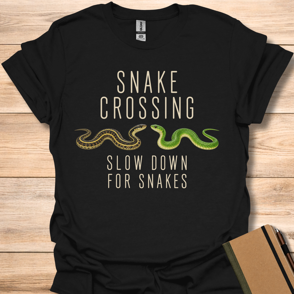 Snake Crossing - Black