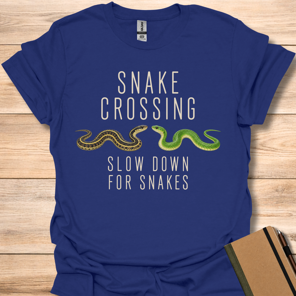 Snake Crossing - Navy