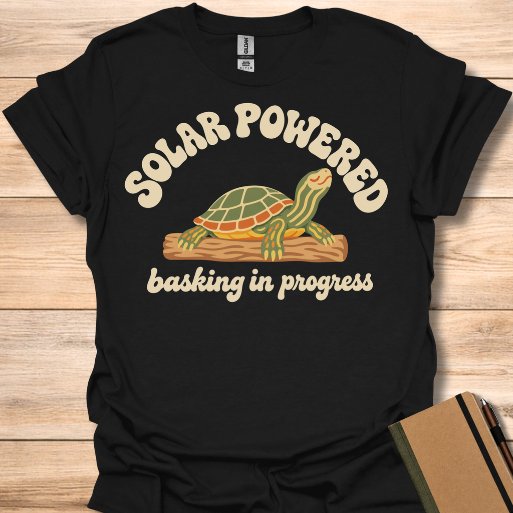 Solar Powered Turtle - Black