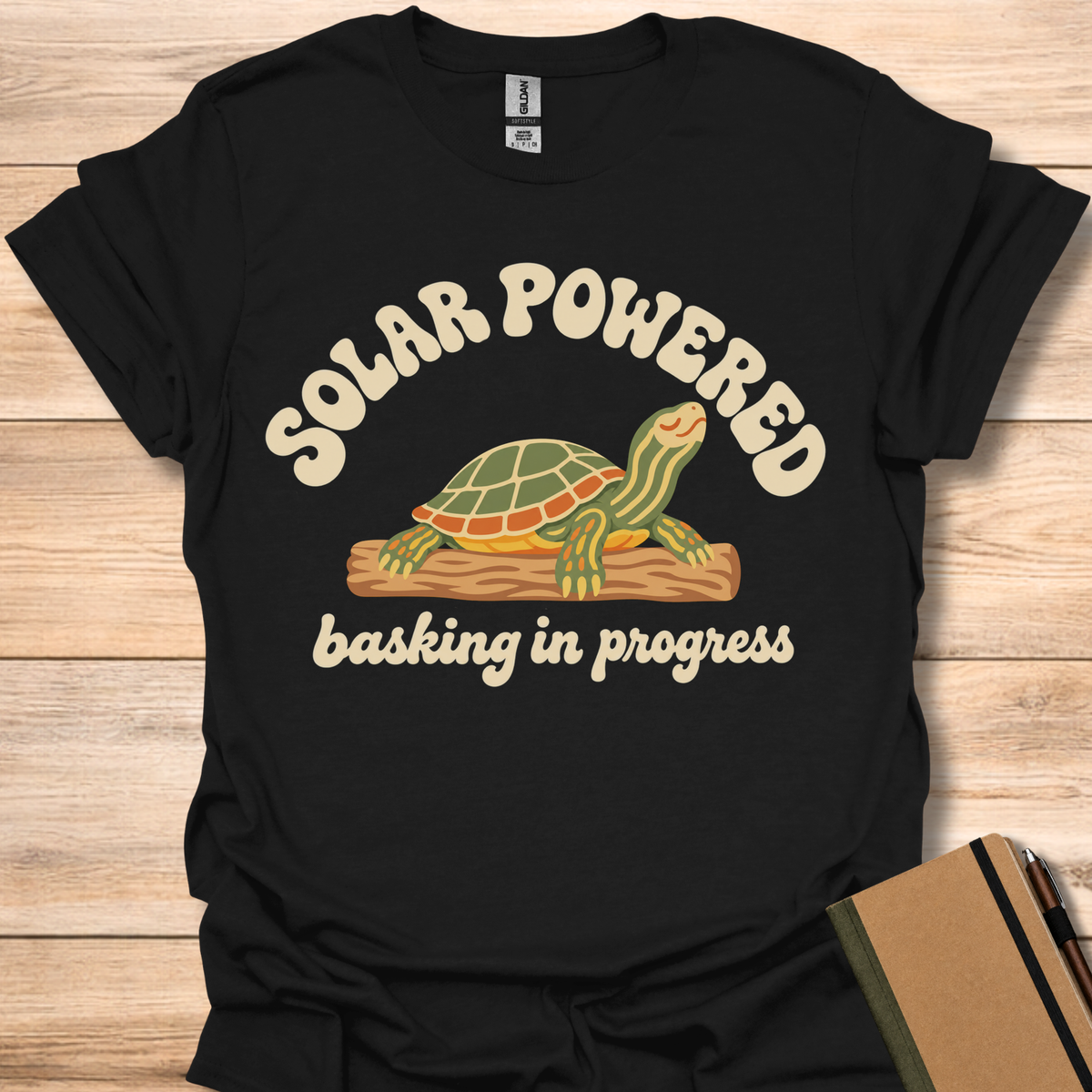 Solar Powered Turtle - Black