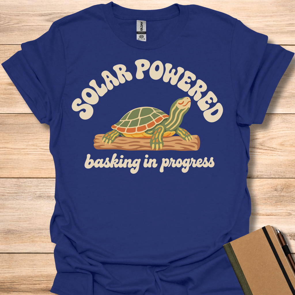 Solar Powered Turtle - Navy