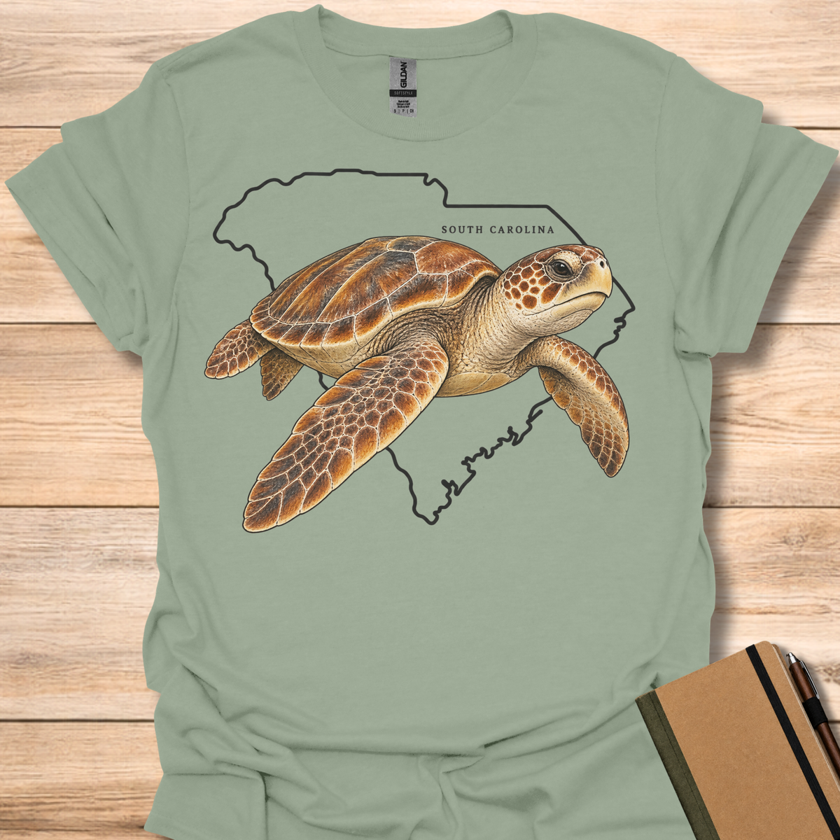 South Carolina Loggerhead Sea Turtle - Sage