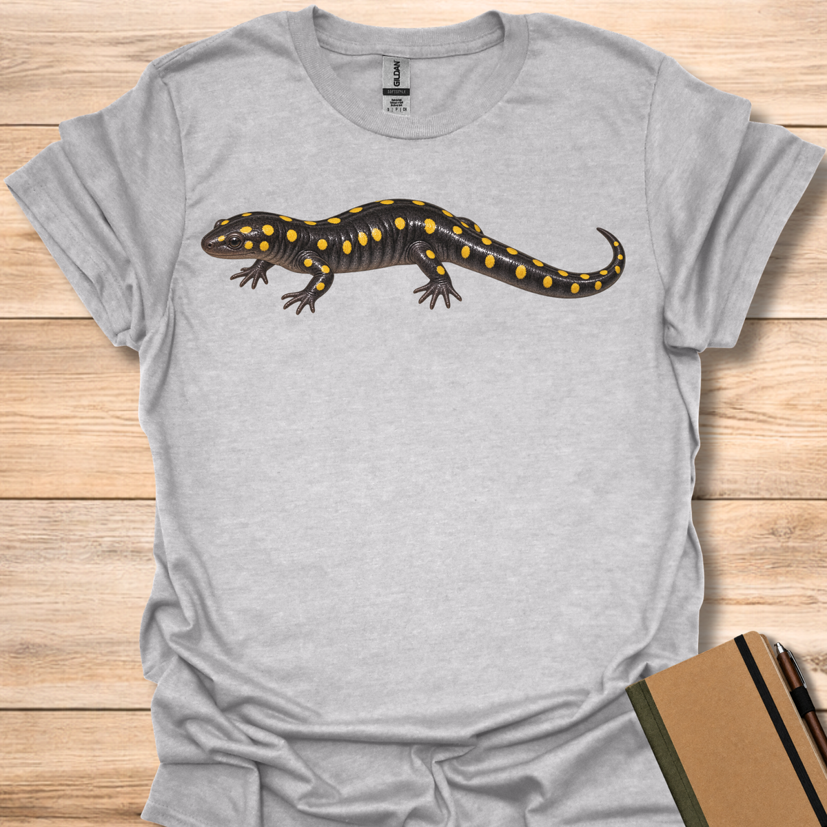 Spotted Salamander Portrait - Sport Grey