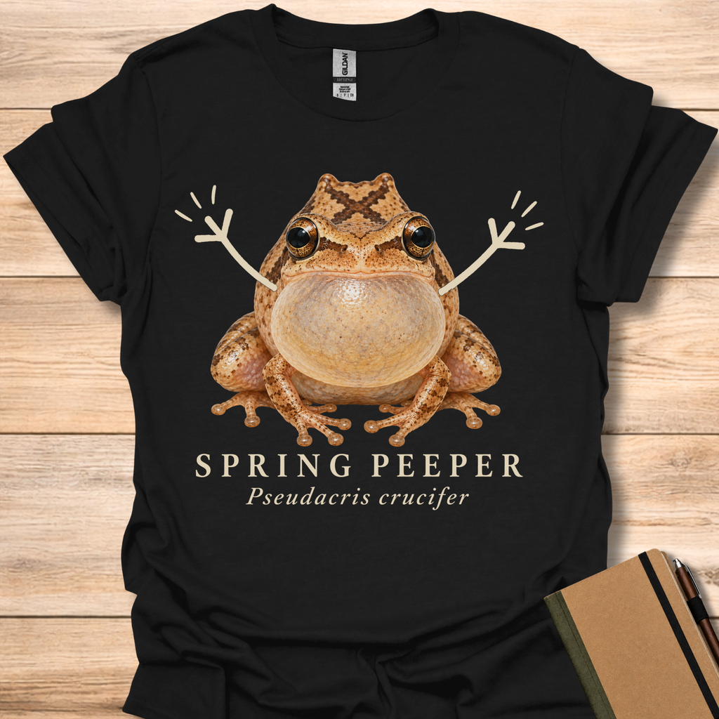 Spring Peeper Field Guide - Black
