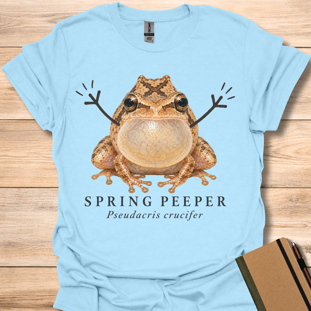 Spring Peeper Field Guide - Light Blue