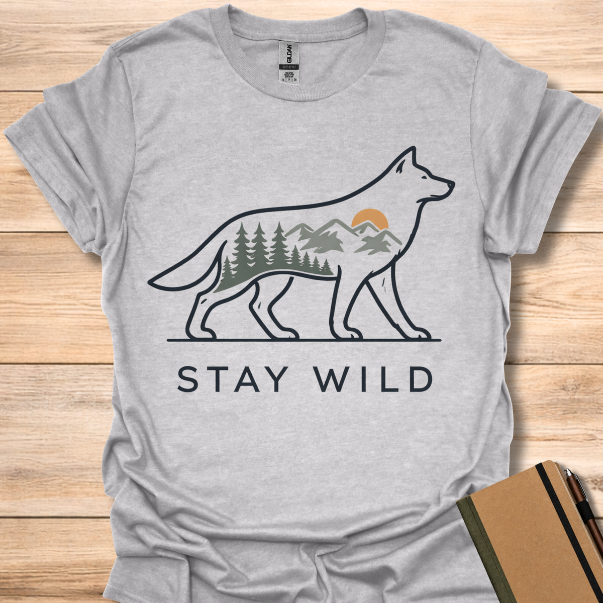 Stay Wild - Sport Grey