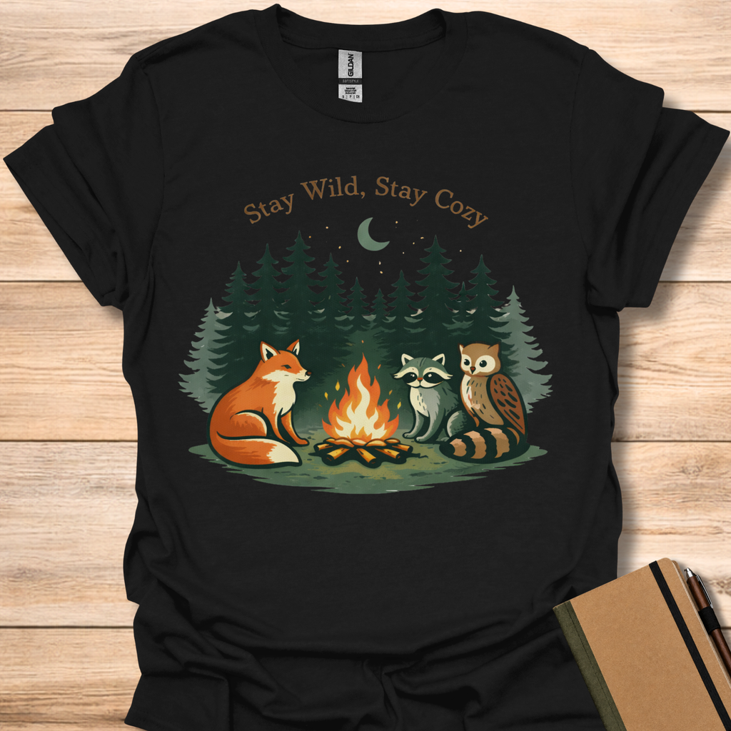 Stay Wild, Stay Cozy - Black