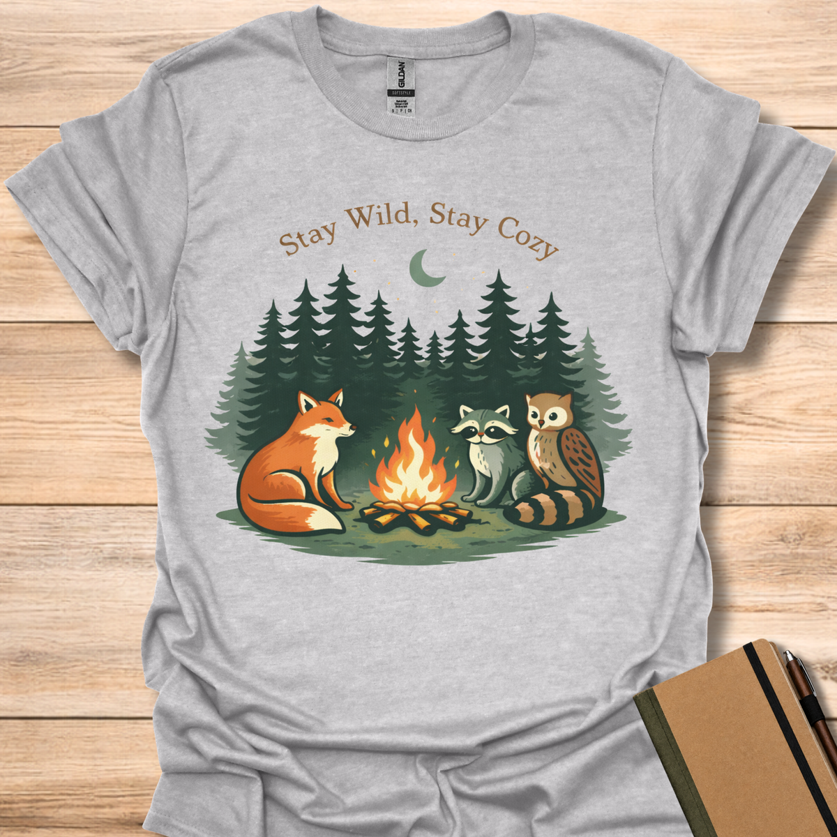 Stay Wild, Stay Cozy - Sport Grey