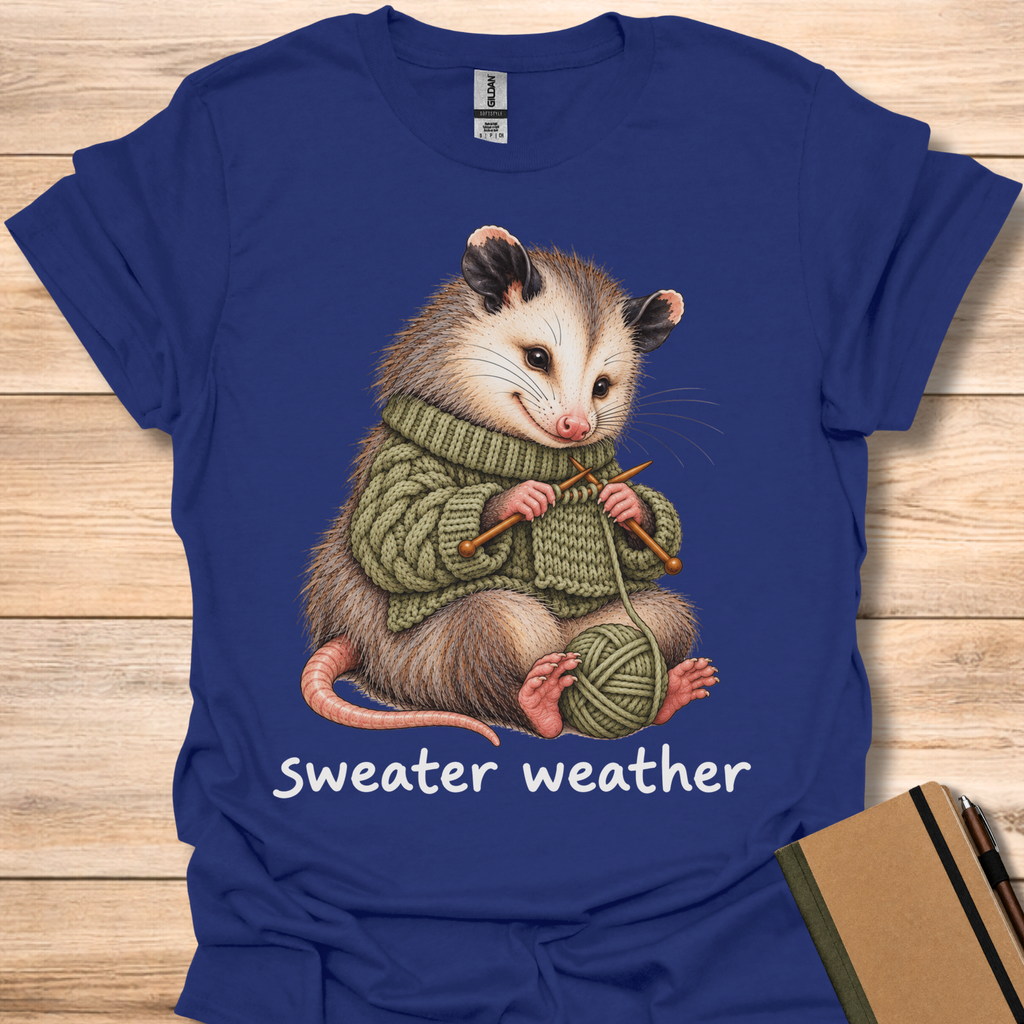 Sweater Weather Opossum - Navy
