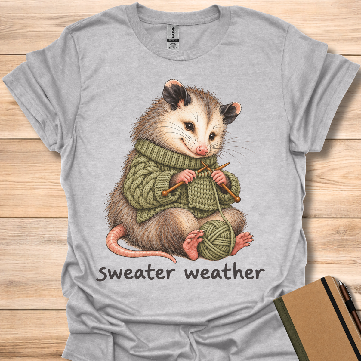Sweater Weather Opossum - Sport Grey