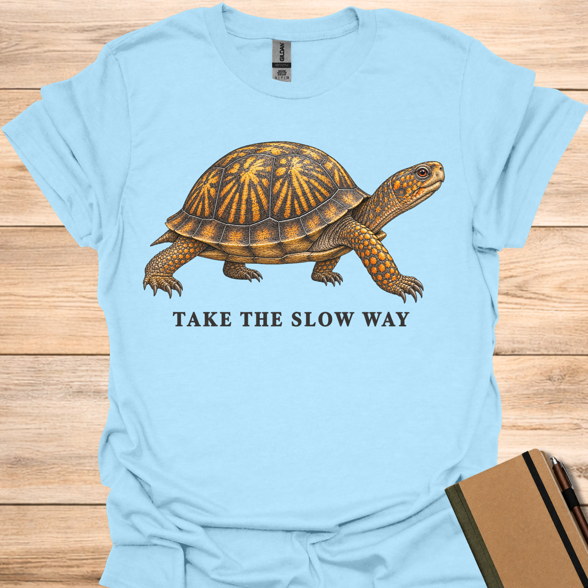 Take The Slow Way - Light Blue