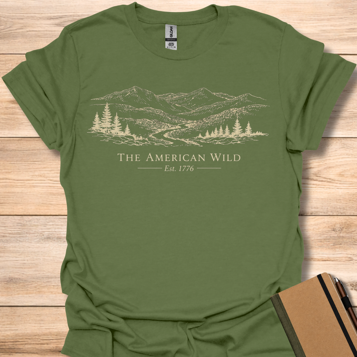 The American Wild - Military Green