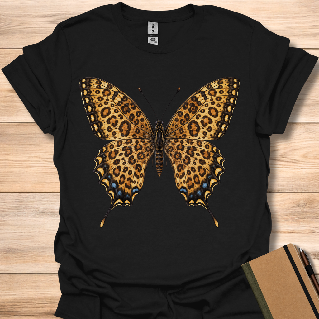 Tiger Swallowtail Leopard Print - Black