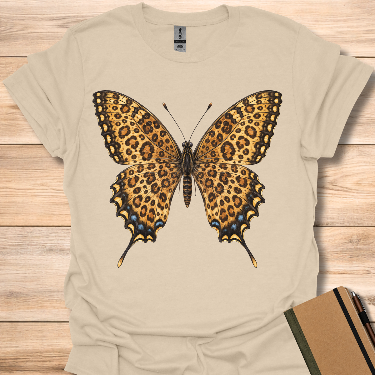Tiger Swallowtail Leopard Print - Sand
