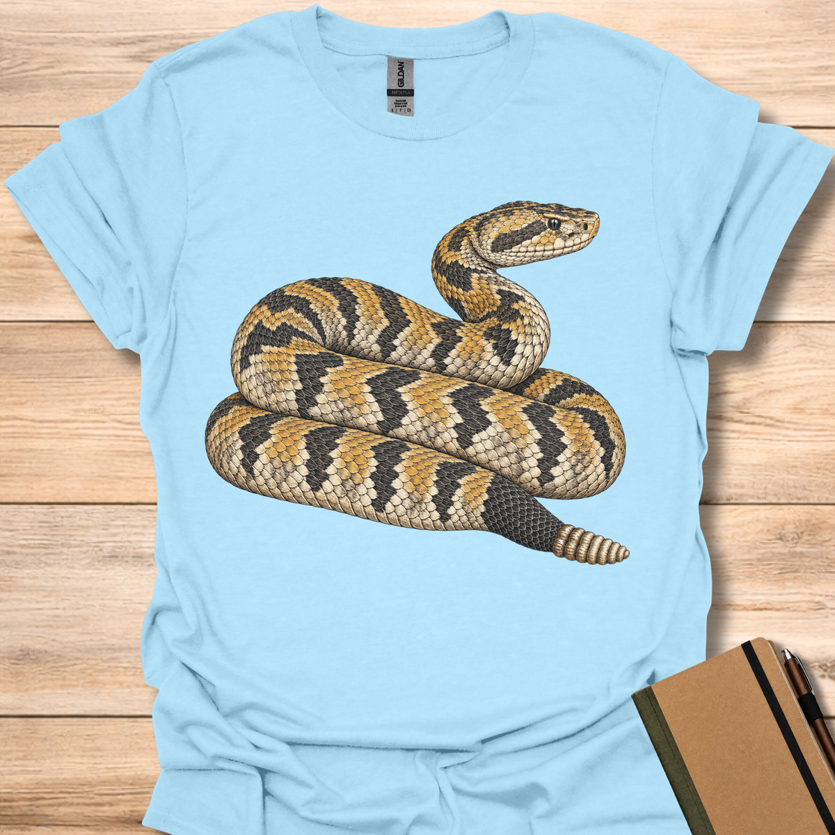 Timber Rattlesnake - Light Blue