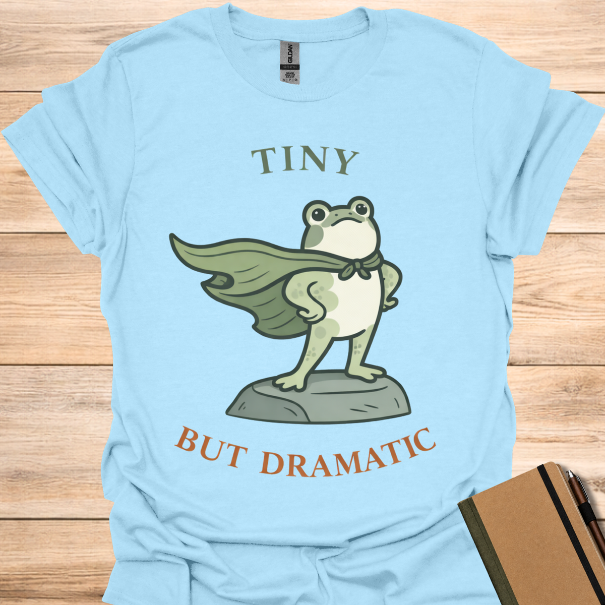 Tiny But Dramatic - Light Blue