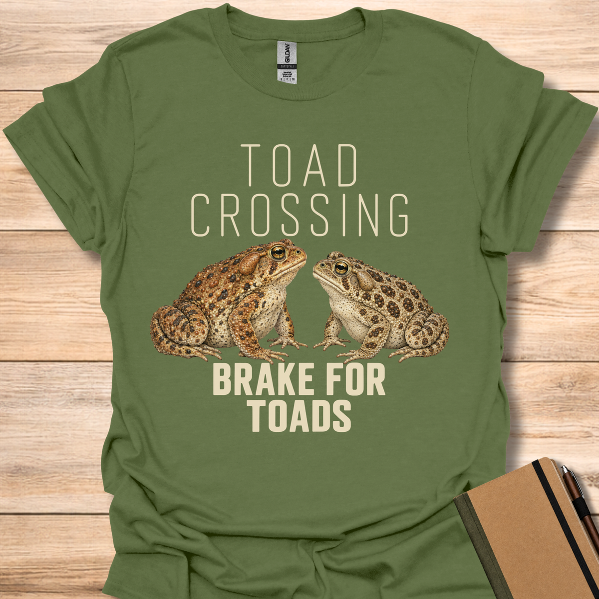 Toad Crossing - Military Green